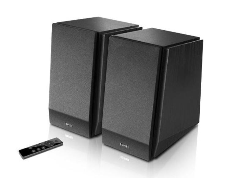 Edifier R1855DB Active 2.0 Bookshelf Speakers - Includes Bluetooth, Optical Inputs, Subwoofer Supported, Wireless Remote