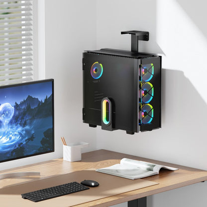 activiva RGB Ultra-Wide Adjustable Wall & Under-Desk Gaming PC Mount