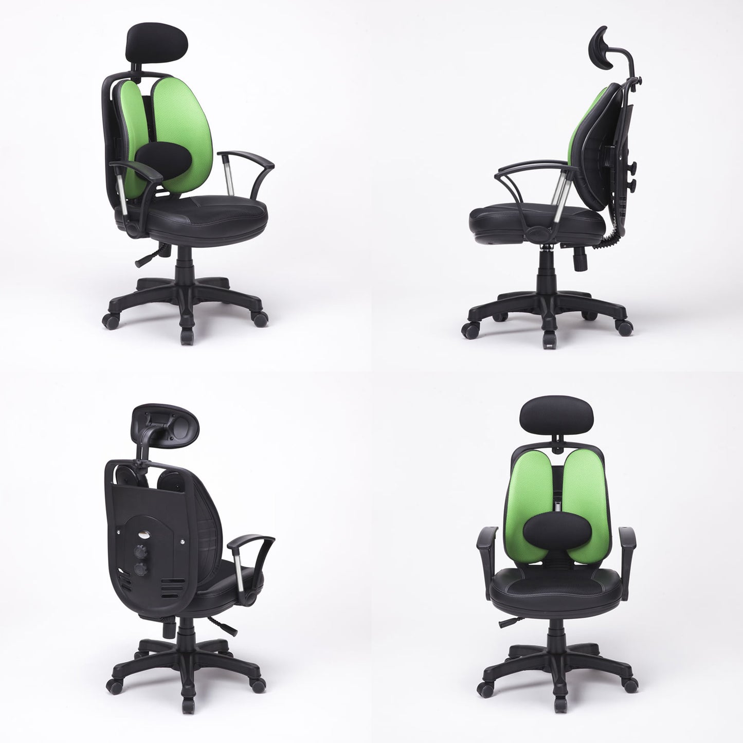 Ergonomic Korean Office Chair SUPERB GREEN