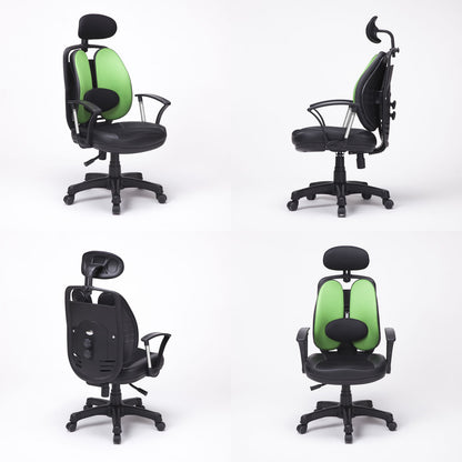 Ergonomic Korean Office Chair SUPERB GREEN