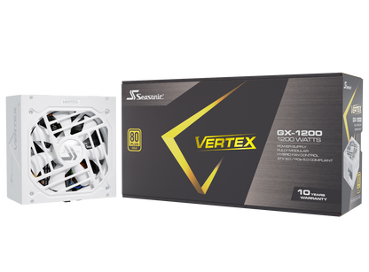 Seasonic VERTEX GX-1200 White 1200W ATX 3.0 Gold Modular PSU